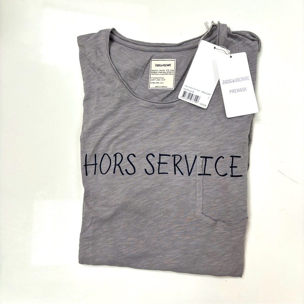 ZADIG&VOLTAIRE T-Shirt Light Grey